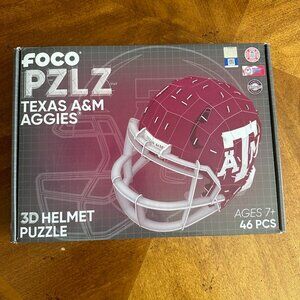 NCAA Texas A&M Aggies 3D Football Helmet Puzzle 46 Pieces-Ages 7+  FOCO PZLZ-NEW